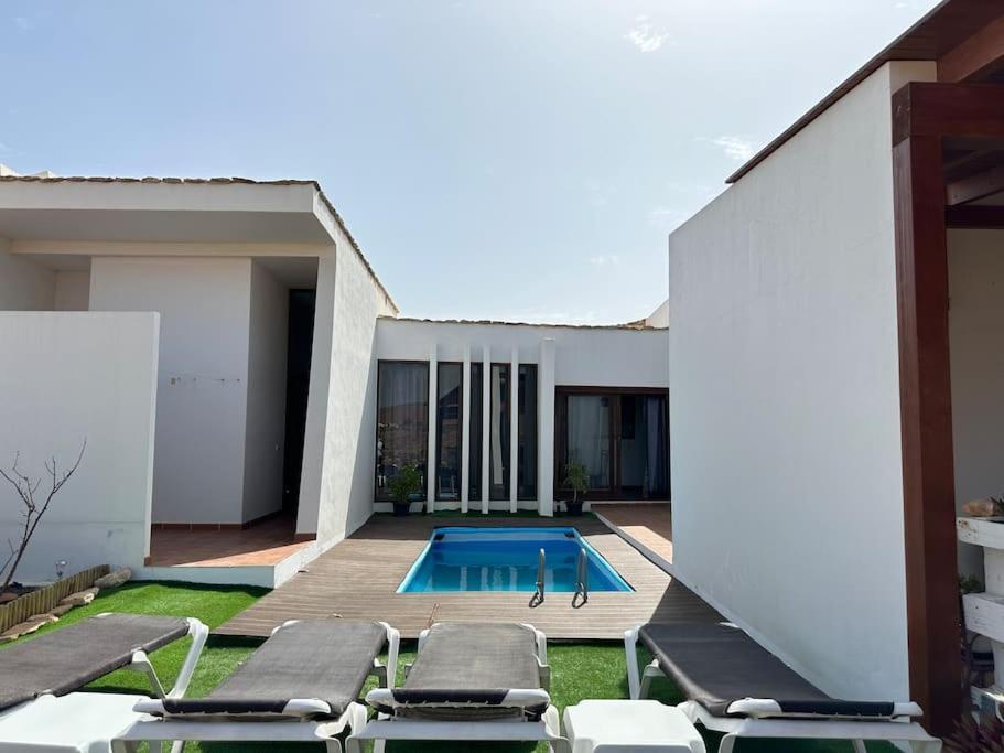 Private Villa With Pool In The Mountains Pájara Exterior foto